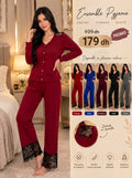 Ensemble Pyjama Dentelle Ref09