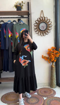 Robe Oversize Art Face Ref206