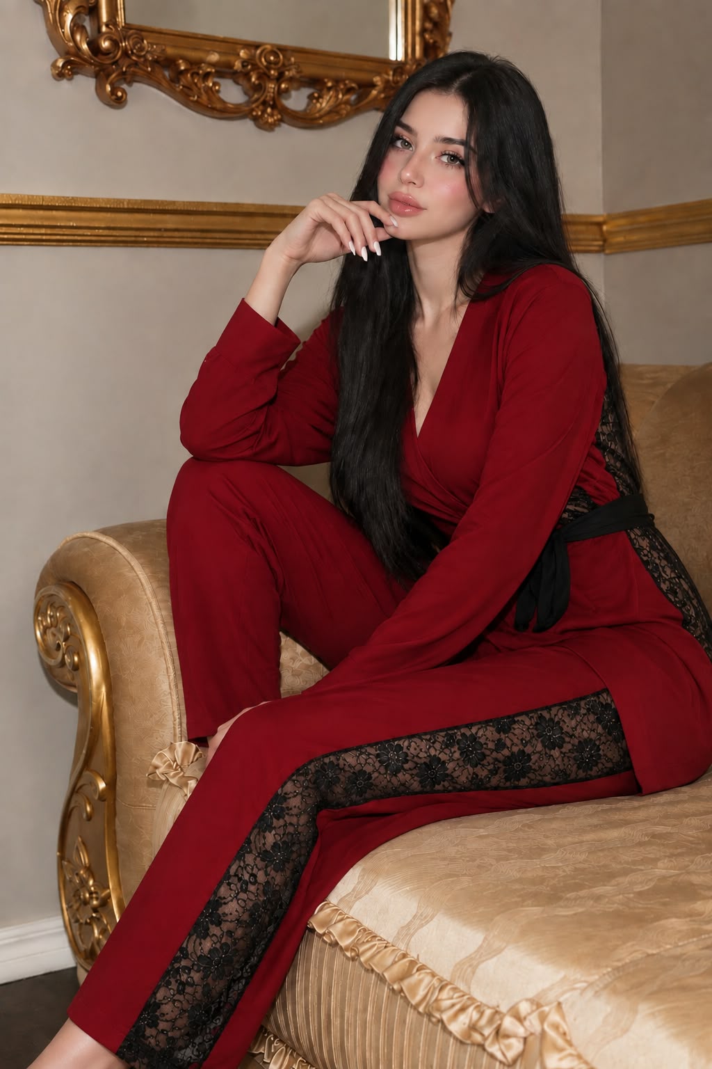 Ensemble Pyjama Wrap Set Ref12